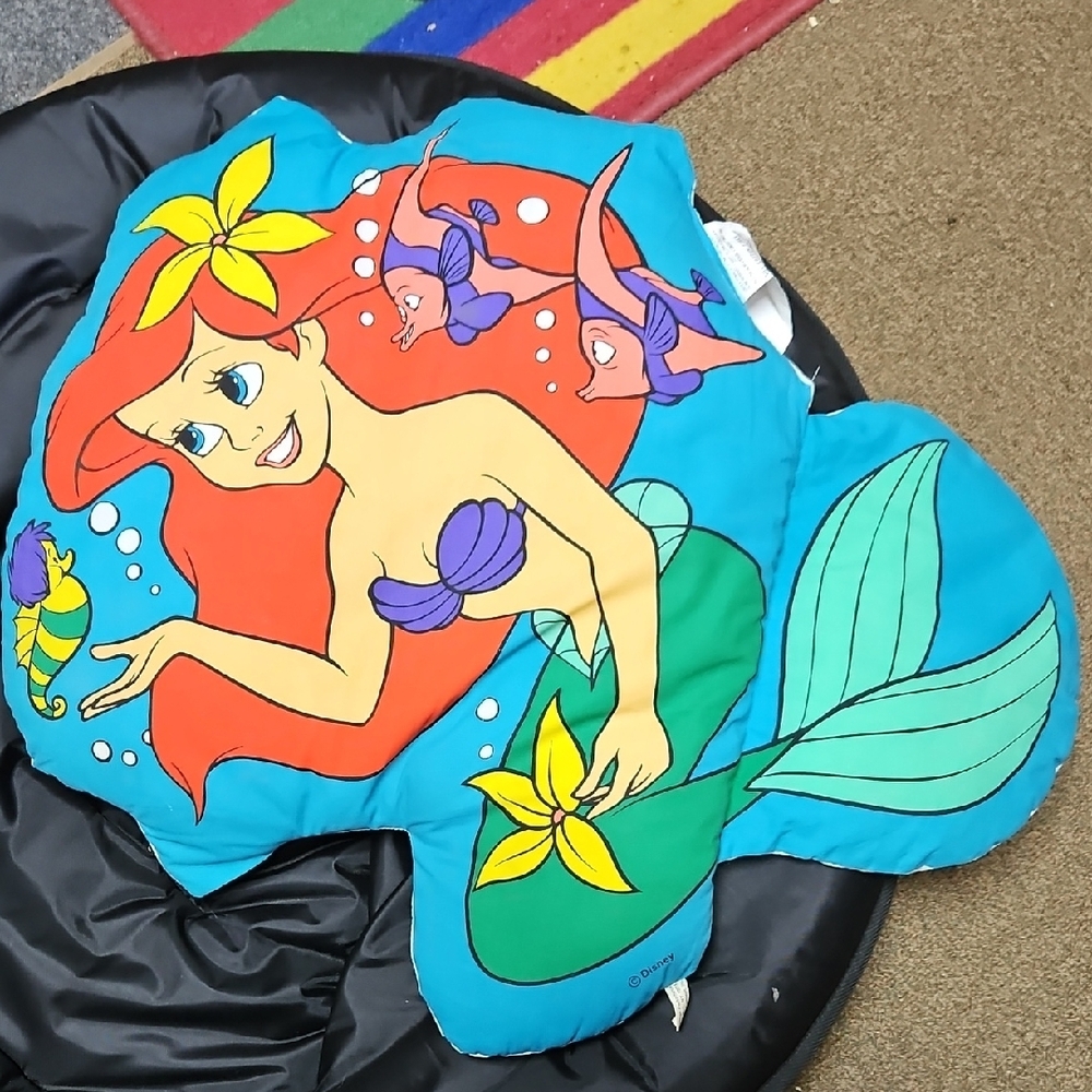 Disney Ariel 23 Inch Pillow with Vibrant Colors - Picture 6 of 6